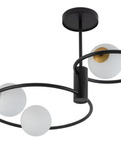 Aqua 3 lampa sufitowa 3xG9 czarna 334651