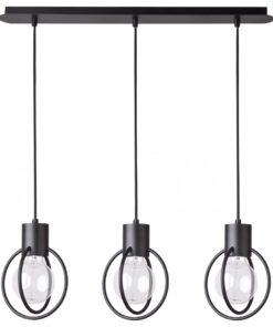 lampa wiszaca aura kolo 3 czarna 31090 sigma lighting