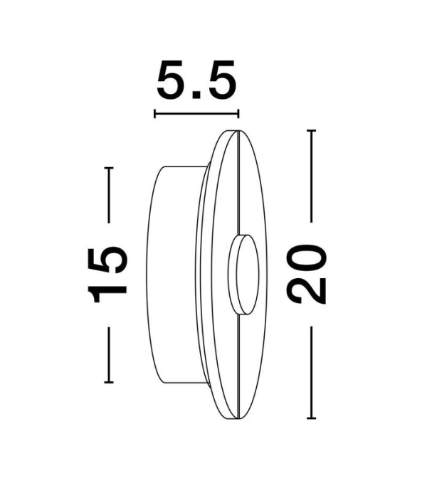 12w led sieninis sviestuvas aider 9019745 (6)