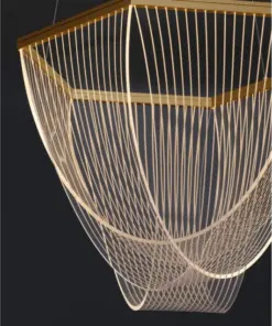 lustra nova luce valentin 9030636 led 35w 3000k 2995lm brass gold aluminium acrylic triac dimmable ip20 750926