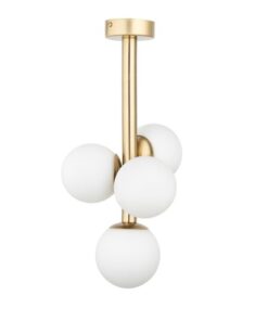 40777 PERLA LUX 4 plafon zloty bialy kopia