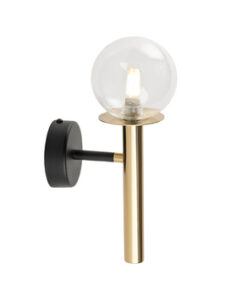 pol il Kinkiet DAISY 1 Sigma Lighting zloto transparentny 40761 14519