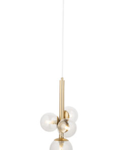 pol pm Lampa wiszaca kule PERLA LUX 4 Transparentny 40856 14542 1