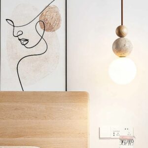 Dekorativna visilica od prirodnog kamena