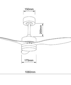 Alternative view of VENTILATOR 20W