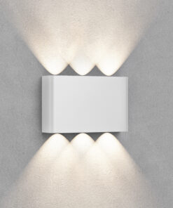 VANJSKA ZIDNA LAMPA 6X1W